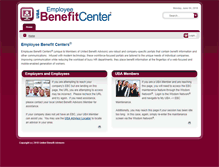 Tablet Screenshot of ebc.ubabenefits.com